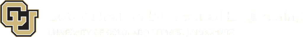 CU Denver Department of Biomedical Engineering logo